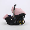 Baby Car Seat & Travel Stroller Convertible Car Seat and Pram with 5 Point Safety Harness Quick Delivery