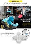 Baby Car Seat & Travel Stroller Convertible Car Seat and Pram with 5 Point Safety Harness Quick Delivery