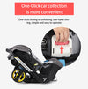 Baby Car Seat & Travel Stroller Convertible Car Seat and Pram with 5 Point Safety Harness Quick Delivery