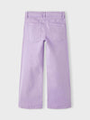 Nme it Purple Wide Straight Pant 12835