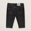 OM 4 Ripped Mid Black Denim Pant 13222