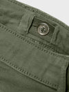 Nme it Olive Green Square Pocket Shorts 12952