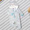 Snow Cat Fur Babygrow Costume with covered Feet 13412