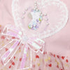 Hearts Unicorn Pink Frock 12886