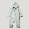 Ackermans Giraffe Fur Babygrow Green 13238