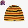 Cute Stripes Mustard Summer Beanie Cap 4892