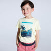 Okaidi Light Yellow Adventure T-shirt