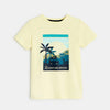 Okaidi Light Yellow Adventure T-shirt