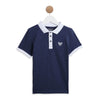 Intextenso Silver Blue Polo Shirt