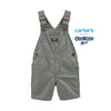 Oshkosh Bgosh Light Green Canvas Webstrap Short Length Cotton Dungaree