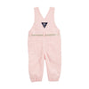 Oshkosh Bgosh Pink Hickory Stripe Dungaree with Ribbon Belt