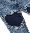 OM Hearts Knees Denim Pant 12829