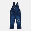 MNT Embroided Full Length Denim Dungaree 8241