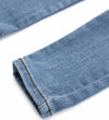 OM Plain Blue Denim Pant 13235