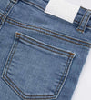 OM Plain Blue Denim Pant 13235