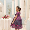 Cinderella Pink Flowers Summer Frock CF1