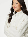 MS White Polar Fur Jacket 13351