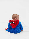 Spiderman Fur Zip Up Costume Bodysuit 13247