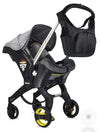 Baby Car Seat & Travel Stroller Convertible Car Seat and Pram with 5 Point Safety Harness Quick Delivery