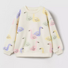 ZR Duck Printed Light Fleece Sweatshirt 13478