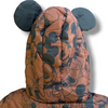 Disney Mickey Mouse Brown Hooded Puffer Jacket 13348