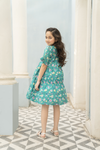 CNT Lilies Blue Summer Frock CF2