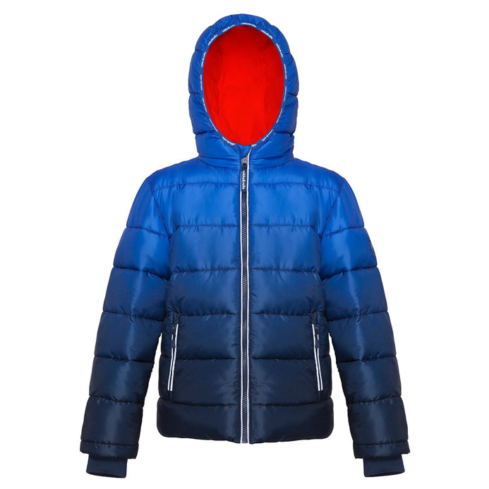 Blue Rokka Rolla Heavyweight Bubble Coat Fleece Inner Puffer Jacket 13 kiddie.pk