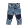 OM Hearts Knees Denim Pant 12829