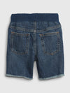 GAP Elastic Waist Rough Ends denim Shorts 13471