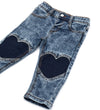 OM Hearts Knees Denim Pant 12829