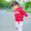 HM Spiderman Red Hoodie Trouser Tracksuit Set 13420