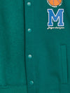 LCW Thick Michigan Green Baseball Jacket 13430