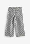 NXT Checker Board Straight Grey Jeans 13485