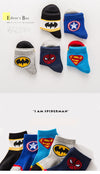 Super Heroes Toddler and Teens Socks #2715