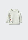 Looney Tunes Green Fleece Sweatshirt 13331