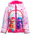 My Little Pony Pink Hoodie Puffer Jacket 12728