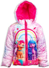 My Little Pony Pink Hoodie Puffer Jacket 12728