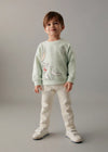 Looney Tunes Green Fleece Sweatshirt 13331