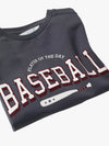 MN Baseball Grey Sweatshirt 10910