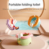 Travel Foldable Kids Potty Urinal seat With Bags 2528