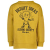 ZEE M Bright Ideas Mustard Sweatshirt 12608