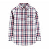 CRT Pink and Blue Check Shirt