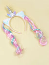 Unicorn Hair Hoop with Hair Extension 4773