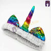 Unicorn Grey Rainbow Hair Band 4765