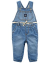 Oshksh Denim Full Length Overalls Dungaree with Ribbon Belt 12143