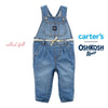 Oshksh Denim Full Length Overalls Dungaree 12145