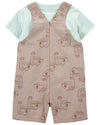 Oshksh Sand Short Overalls 12244