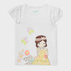 HGC White Doll and Rabbit Fancy Shirt