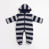 Blue Lining Quilted Romper Snow Suit #12441