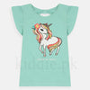 HGC Sea Green Unicorn Fancy Shirt